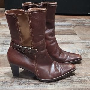 Wonders Leather Boots made in Spain